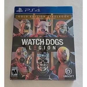 Watch Dogs Legion Ultimate SteelBook Edition PS4. Brand New Sealed! Mint!
